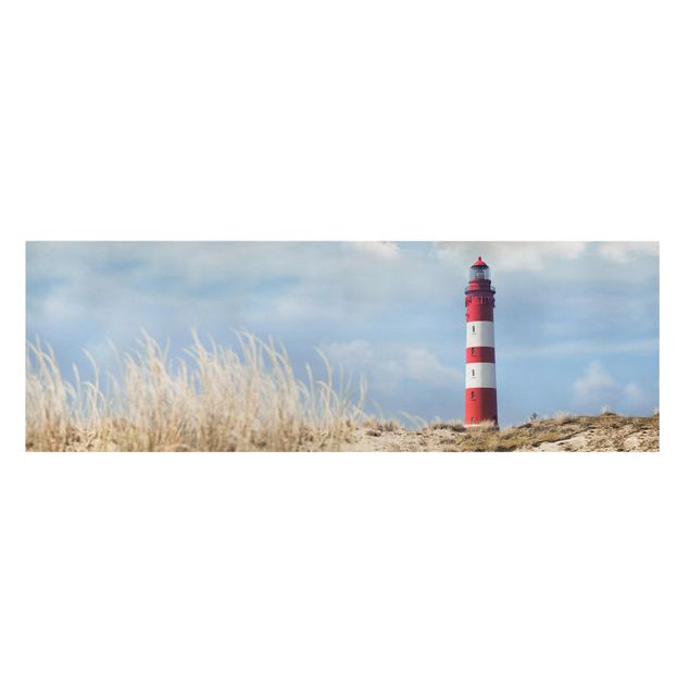 Tavlor hav Lighthouse Between Dunes