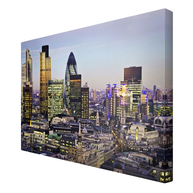 Tavlor arkitektur och skyline London City