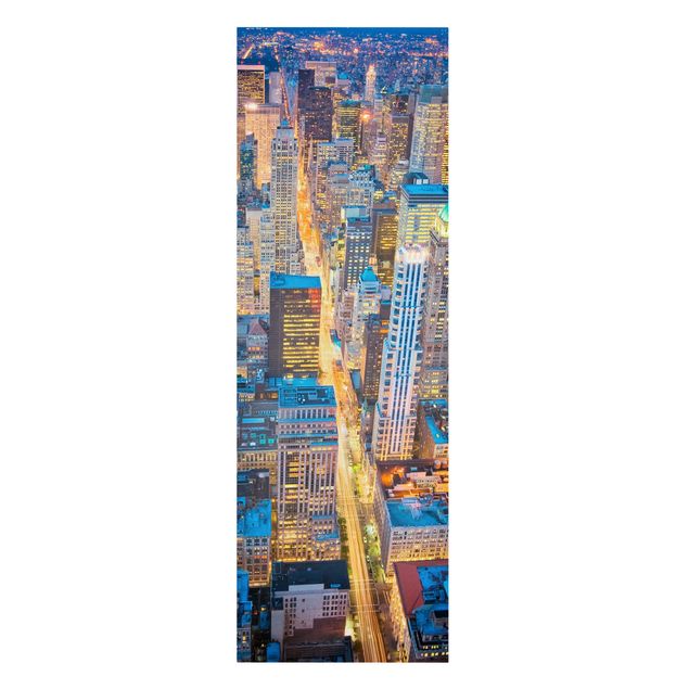 Tavlor arkitektur och skyline Midtown Manhattan