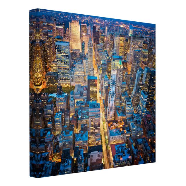 Canvastavlor Arkitektur och Skyline Midtown Manhattan