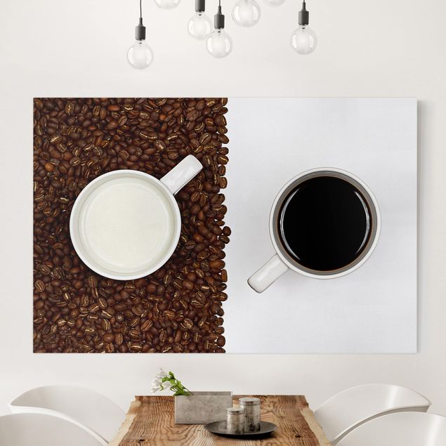 Canvastavlor kaffe Caffee Latte