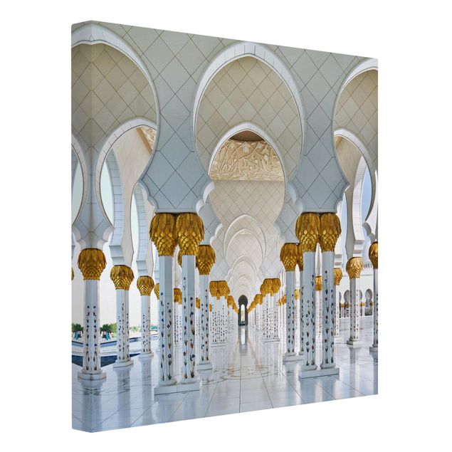 Canvastavlor andlig Mosque In Abu Dhabi