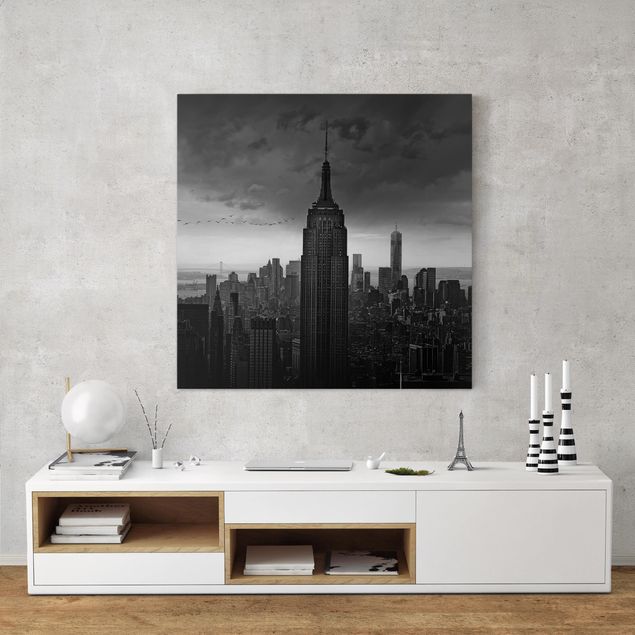 Canvastavlor New York New York Rockefeller View