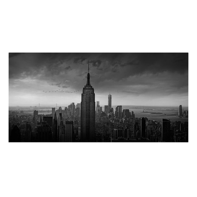 Canvastavlor Arkitektur och Skyline New York Rockefeller View