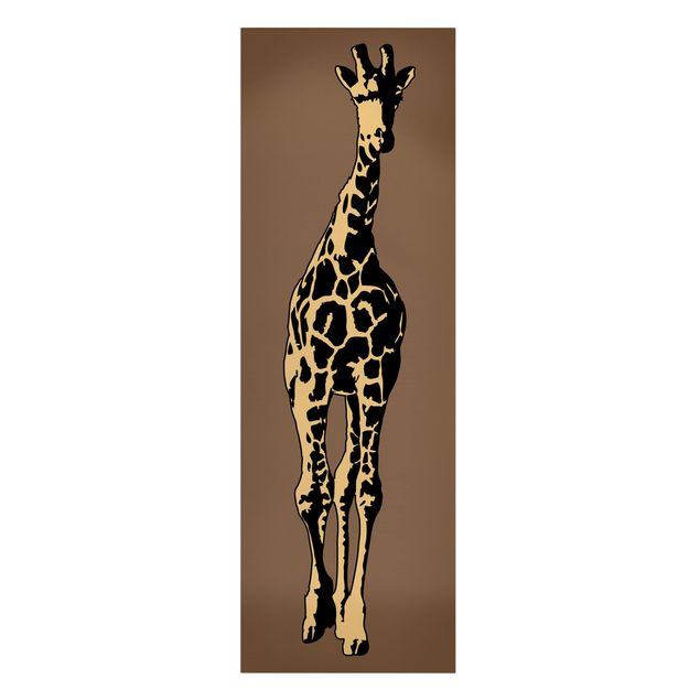 Canvastavlor giraffer Giraffe
