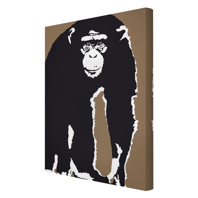 Canvastavlor djur Chimpanzee