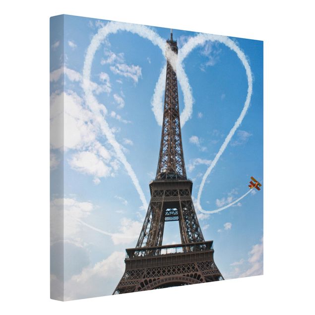 Canvastavlor Arkitektur och Skyline Paris - City Of Love