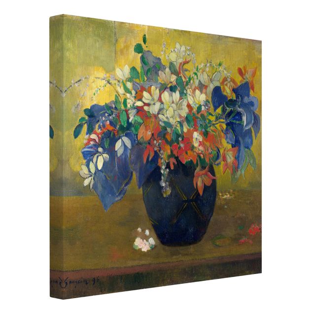 Konststilar Paul Gauguin - Flowers in a Vase