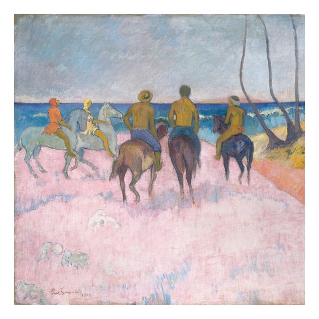 Konststilar Paul Gauguin - Riders On The Beach