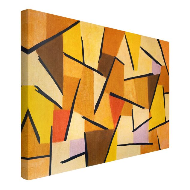 Canvastavlor konstutskrifter Paul Klee - Harmonized Fight