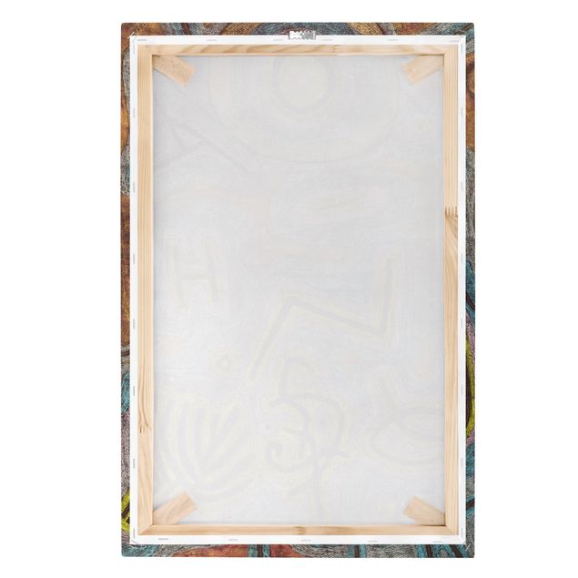 Tavlor brun Paul Klee - Catharsis
