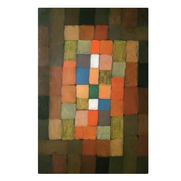 Canvastavlor mönster Paul Klee - Static-Dynamic Increase