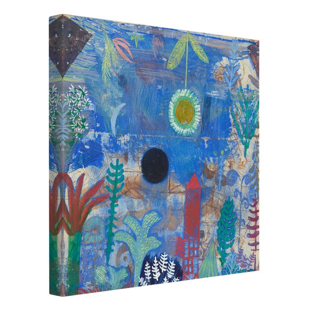 Canvastavlor konstutskrifter Paul Klee - Sunken Landscape