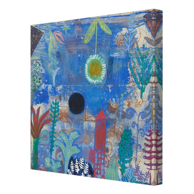 Canvastavlor abstrakt Paul Klee - Sunken Landscape