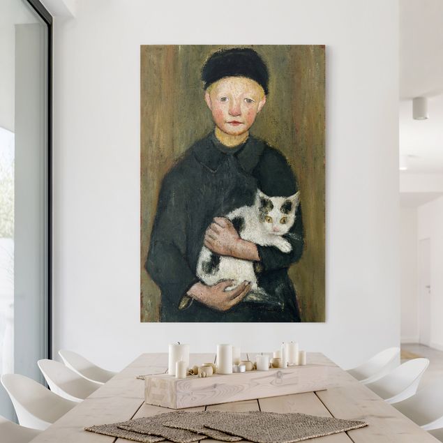 Kök dekoration Paula Modersohn-Becker - Boy with Cat