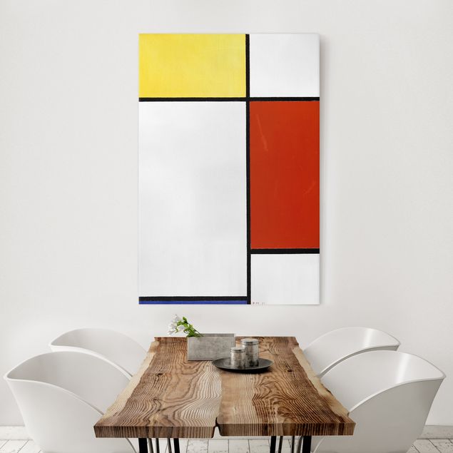 Konstutskrifter Piet Mondrian - Composition I