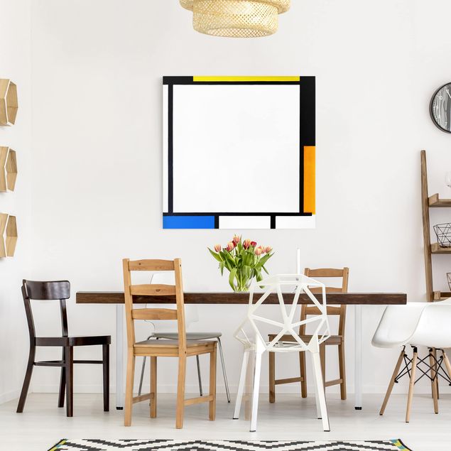 Konststilar Impressionism Piet Mondrian - Composition II