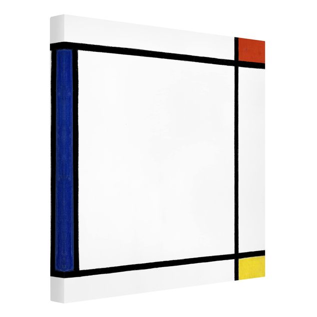 Konststilar Piet Mondrian - Composition III with Red, Yellow and Blue