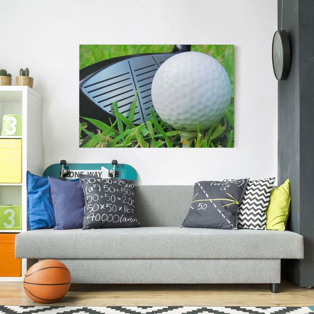 Kök dekoration Playing Golf