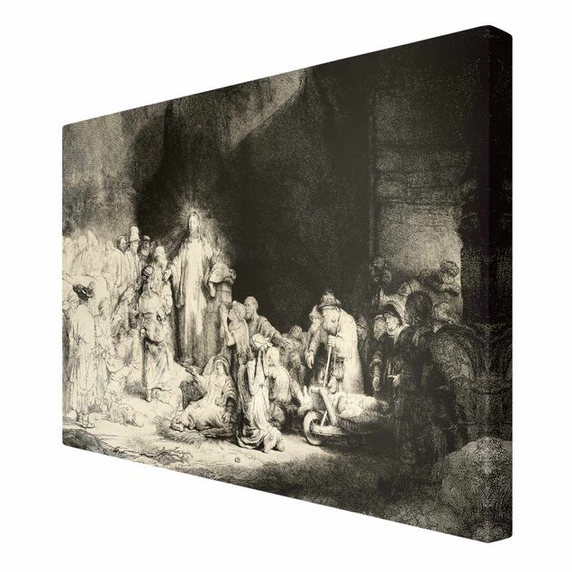 Konststilar Rembrandt van Rijn - Christ healing the Sick. The Hundred Guilder