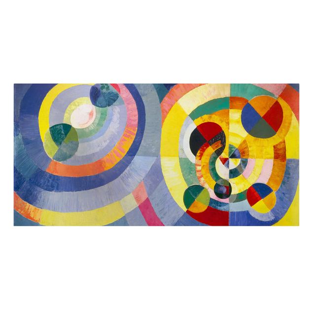 Canvastavlor mönster Robert Delaunay - Circular Forms