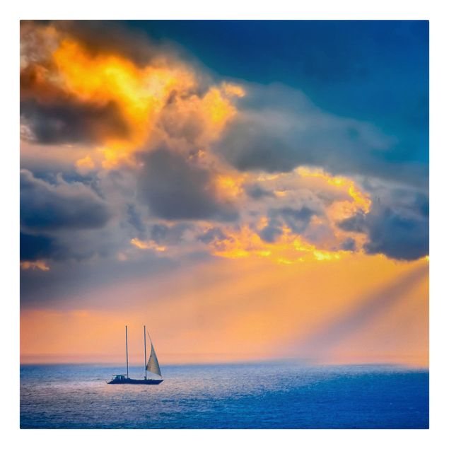 Tavlor stränder Sailing The Horizon