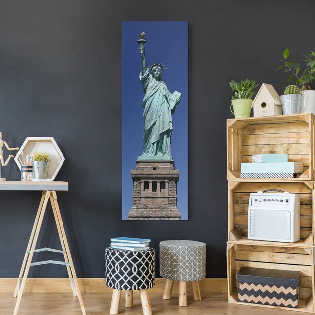 Canvastavlor New York Statue Of Liberty