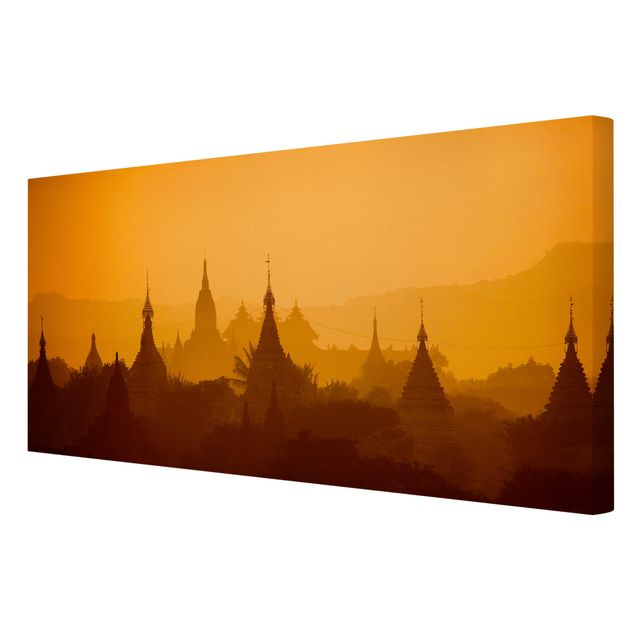 Tavlor orange Temple City In Myanmar