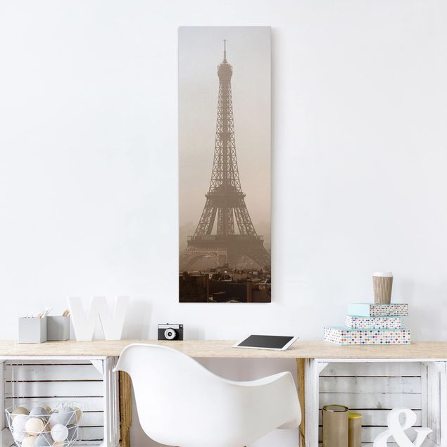 Canvastavlor Arkitektur och Skyline Tour Eiffel