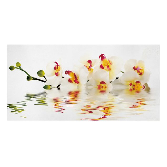 Tavlor blommor Vivid Orchid Waters