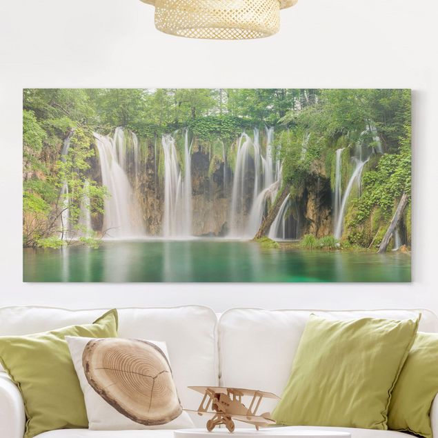 Kök dekoration Waterfall Plitvice Lakes