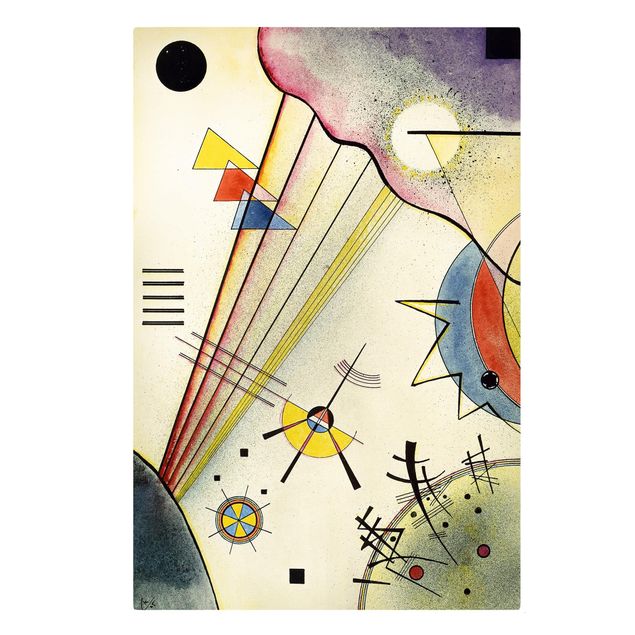 Canvastavlor konstutskrifter Wassily Kandinsky - Significant Connection