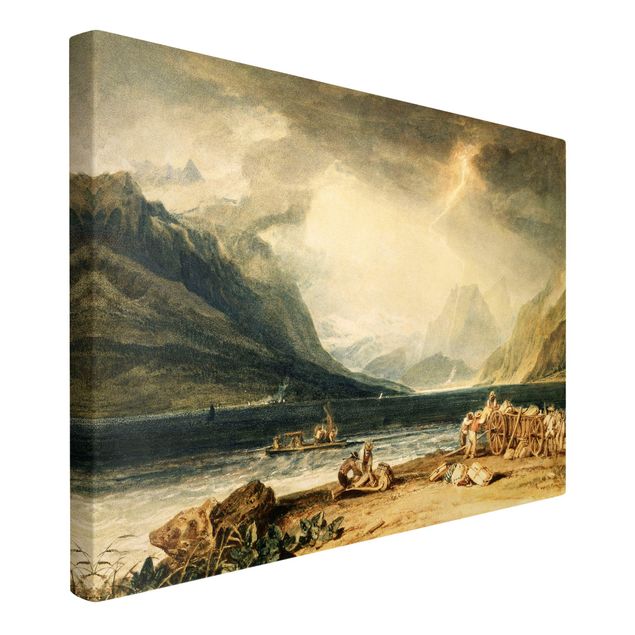 Konstutskrifter William Turner - The Lake of Thun, Switzerland
