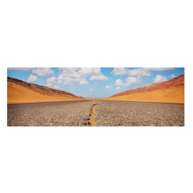 Tavlor landskap Desert Road