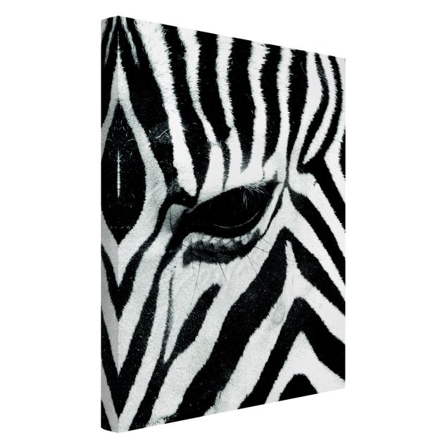 Canvastavlor svart och vitt Zebra Crossing No.3