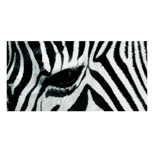 Canvastavlor svart och vitt Zebra Crossing