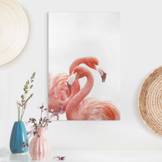 Kök dekoration Two Flamingos