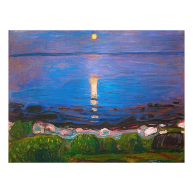 Konstutskrifter Edvard Munch - Summer Night By The Beach