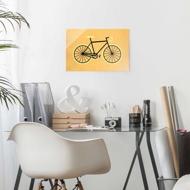 Tavlor modernt Bicycle In Yellow