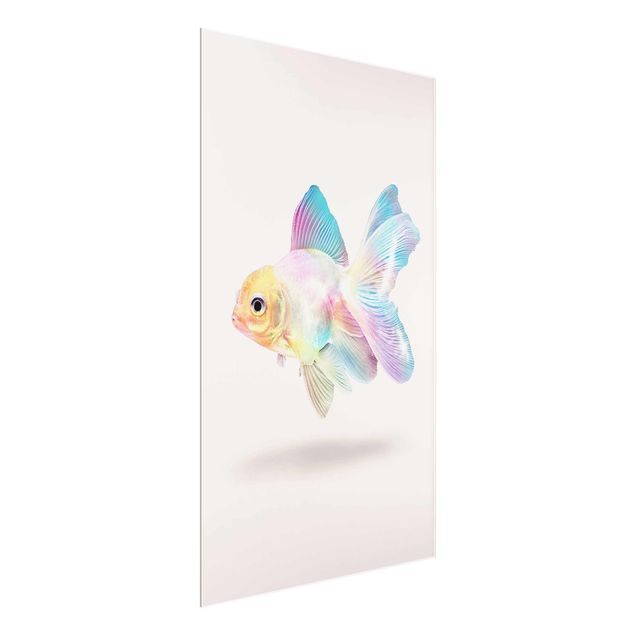 Tavlor konstutskrifter Fish In Pastel