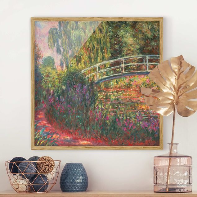 Kök dekoration Claude Monet - Japanese Bridge In The Garden Of Giverny