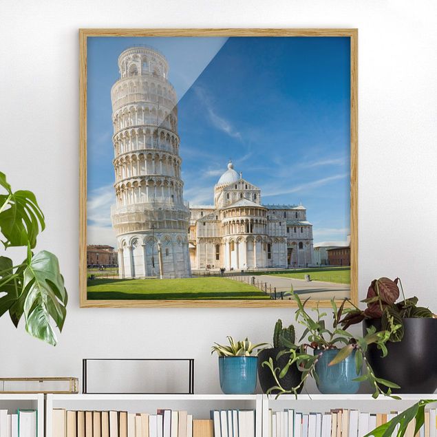 Tavlor Italien The Leaning Tower of Pisa