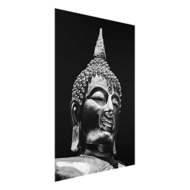 Tavlor konstutskrifter Buddha Statue Face