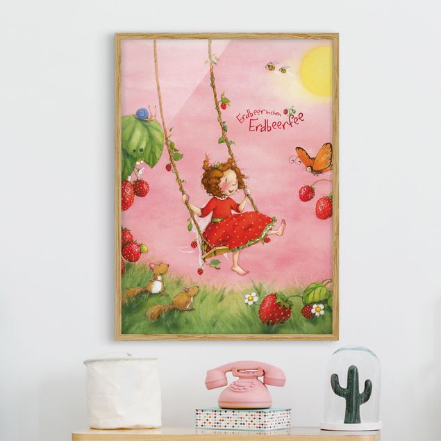 Inredning av barnrum Little Strawberry Strawberry Fairy - Tree Swing