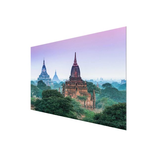 Tavlor arkitektur och skyline Temple Grounds In Bagan
