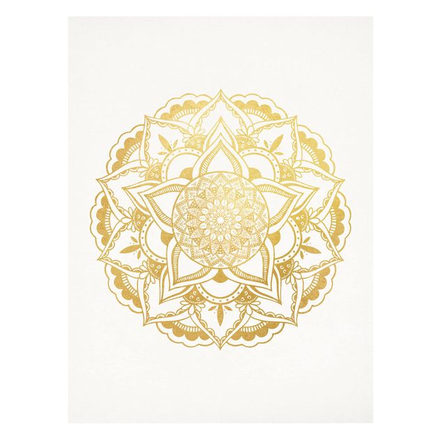 Tavlor Mandala Illustration Ornament White Black