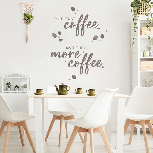 adesivos de parede And Then More Coffee