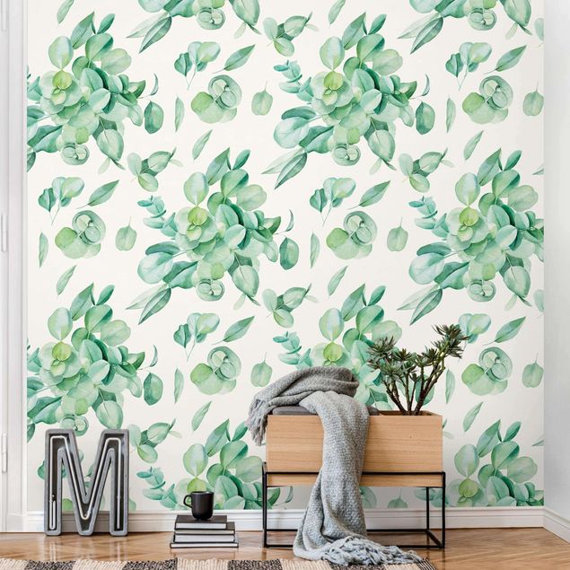 Kök dekoration Watercolour Eucalyptus Bouquet Pattern