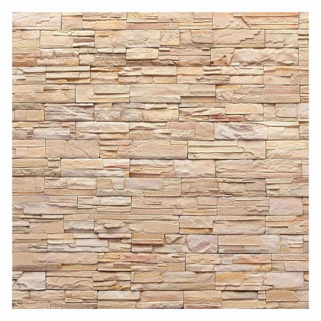 Tapeter industriell Asian Stonewall - High Bright Stonewall Made Of Cosy Stones
