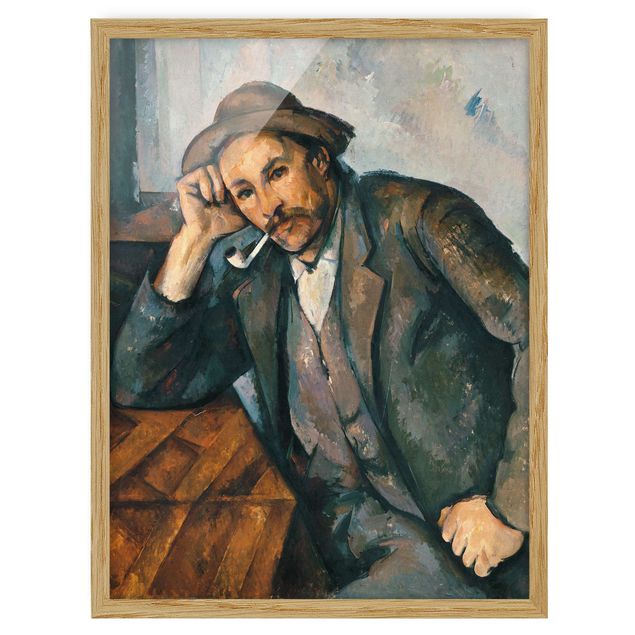 Konststilar Post Impressionism Paul Cézanne - The Pipe Smoker